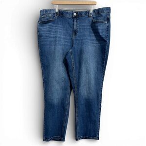 d/C Jeans Curvy Fit 26P Straight Leg Stretch Denim Petite 28.5” Inseam